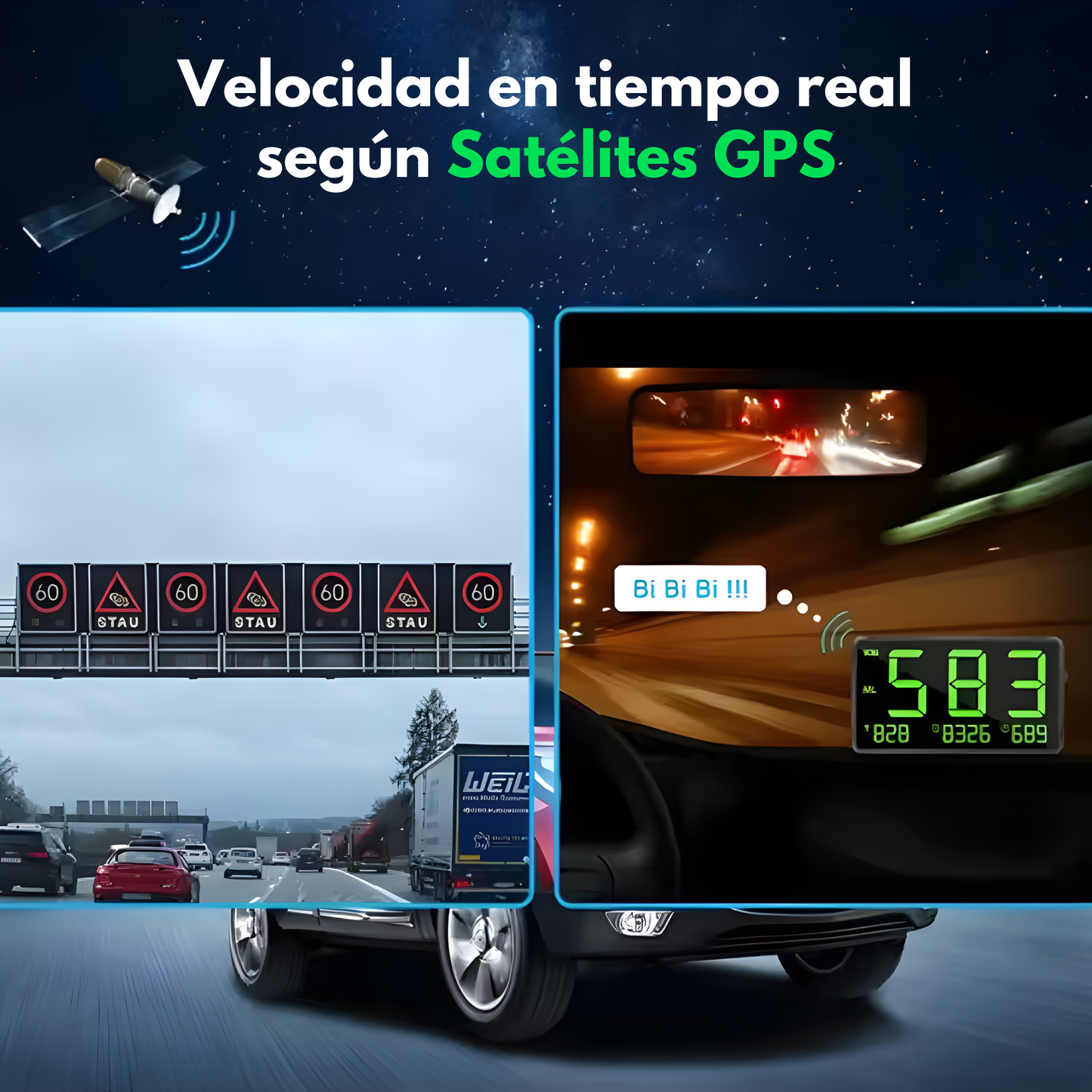 Velocímetro Digital GPS Universal (USB)