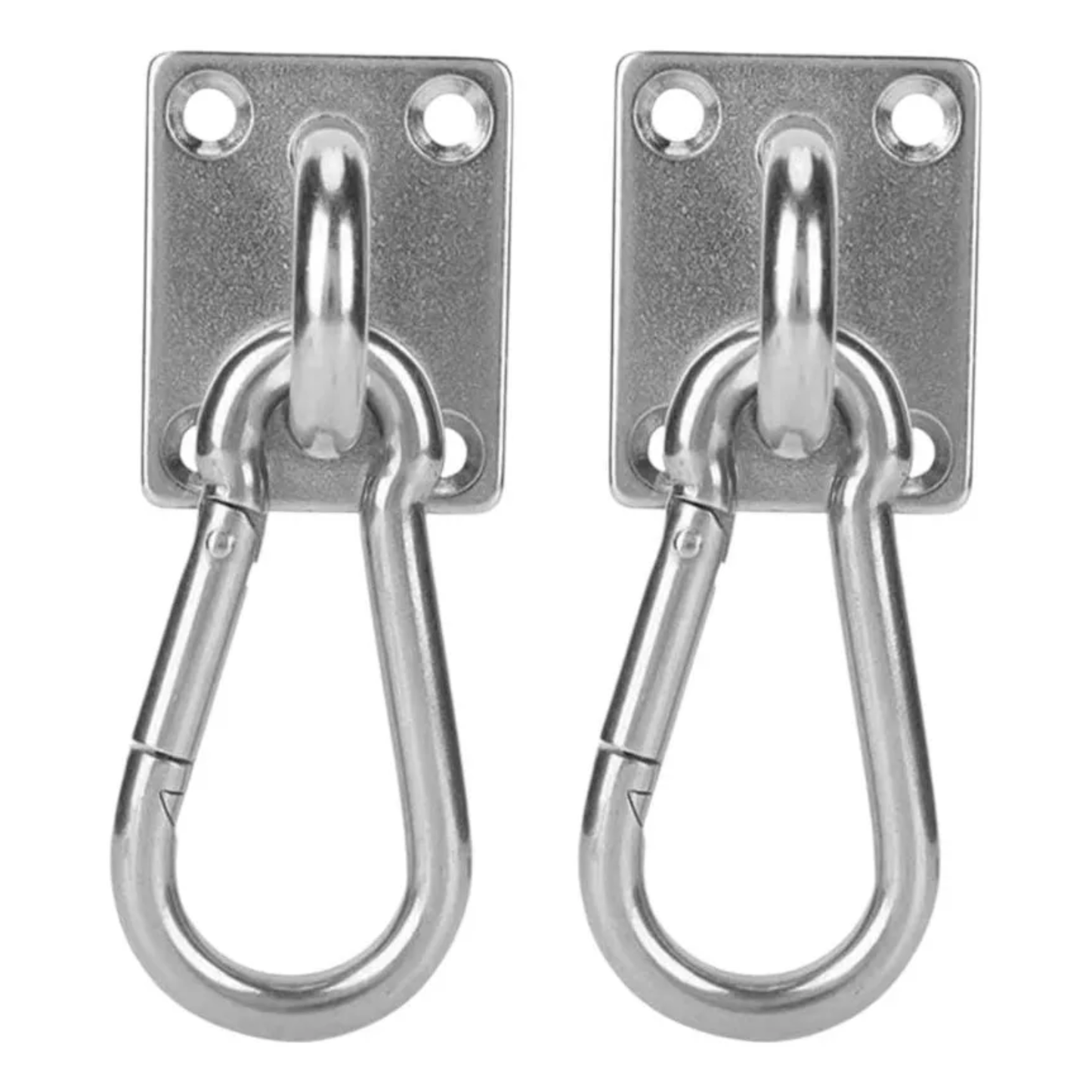 Kit de Soportes Doble para Hamacas y Suspensión (Acero) - 200kg
