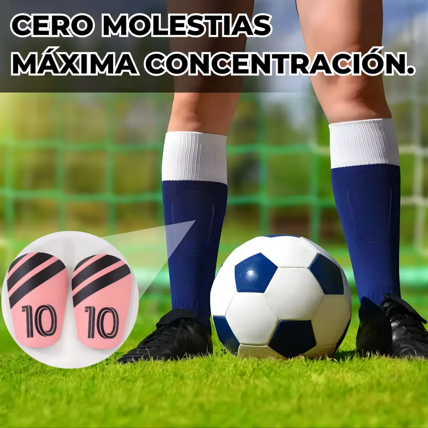 Mini Canilleras de Fútbol Ultralivianas "Estilo Pro" (S y XS)