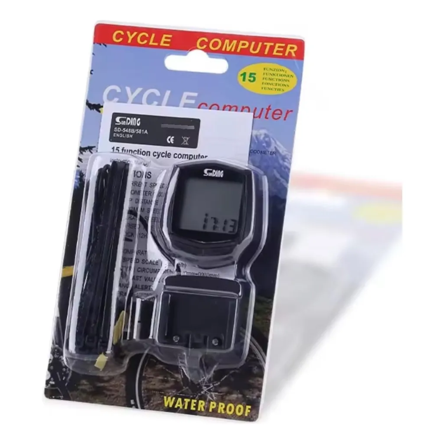 Velocímetro Ciclocomputador Digital para Bicicleta