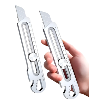 Cuchillo Cartonero Multifuncional de Acero Inoxidable