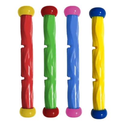 Set de Juguetes Acuáticos de Buceo para Piscina (Pack 4 Unidades)