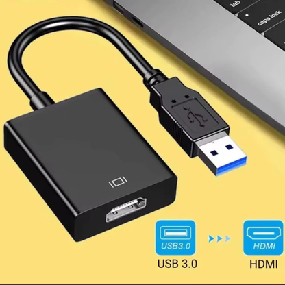 Adaptador Video Usb 3.0 A Hdmi Portatil Full Hd 1080p 60hz