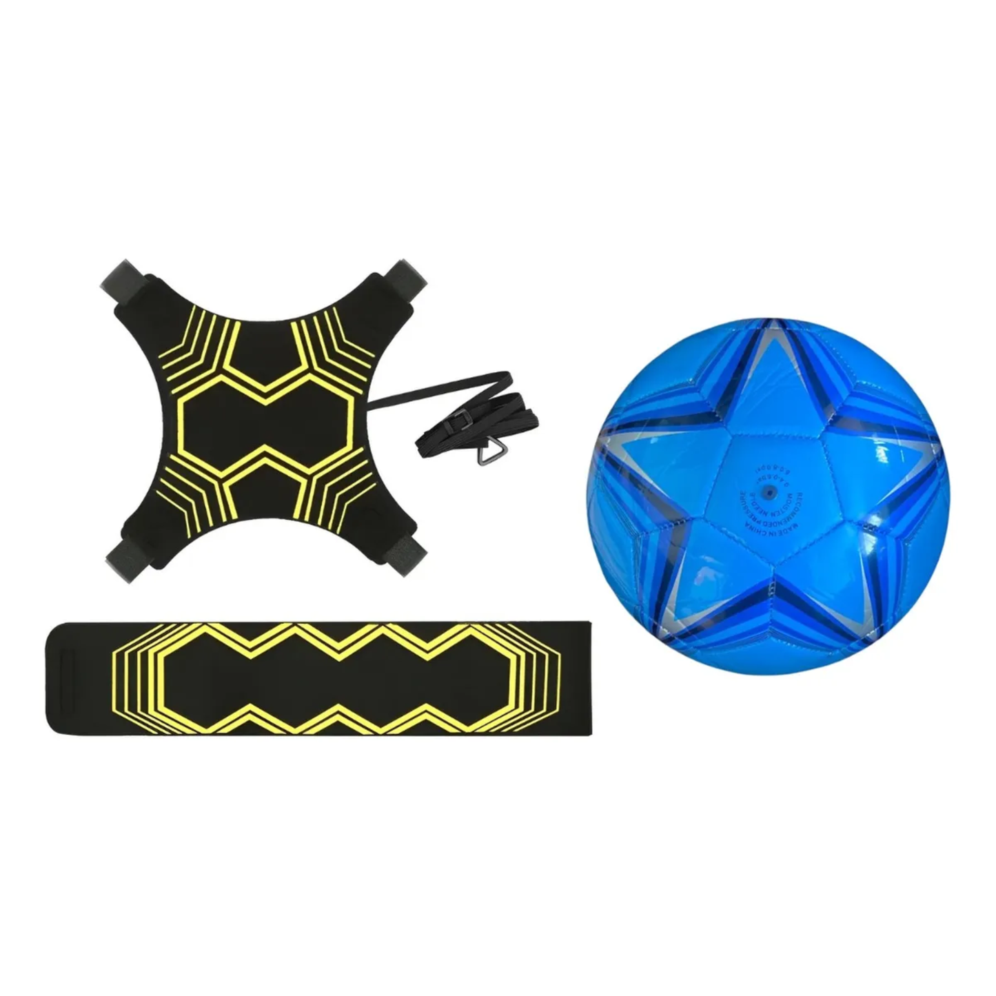 Kit Cinturón de Entrenamiento de Fútbol con Retorno Elástico (+ Balón N°5 Incluido)