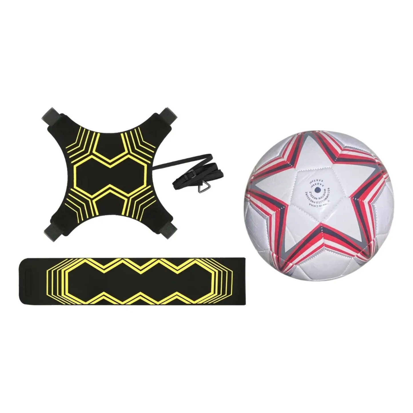 Kit Cinturón de Entrenamiento de Fútbol con Retorno Elástico (+ Balón N°5 Incluido)