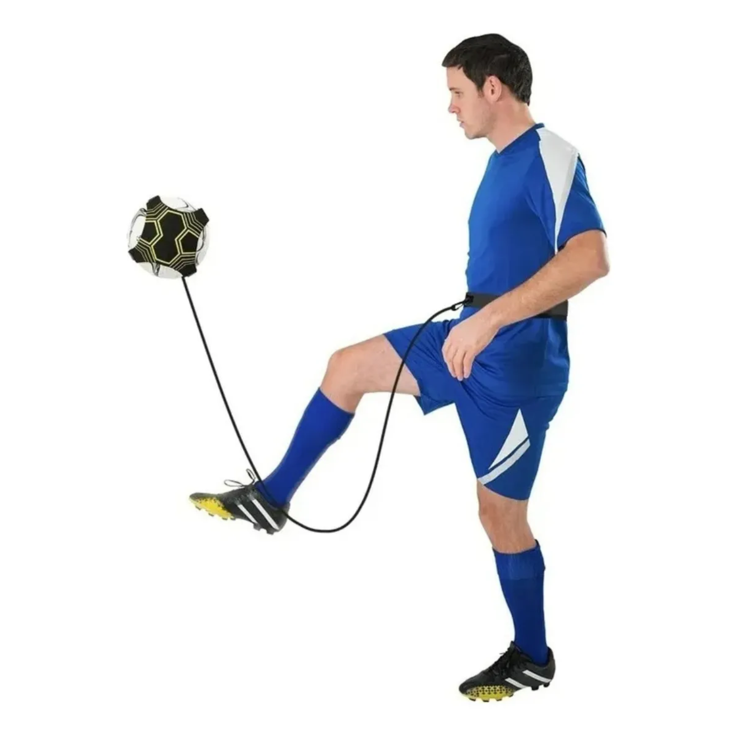 Kit Cinturón de Entrenamiento de Fútbol con Retorno Elástico (+ Balón N°5 Incluido)