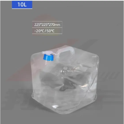 Bidón Tanque de Agua Plegable Litros (Con Llave Dispensadora)