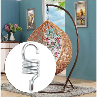 Resorte de Acero Inoxidable para Sillas Colgantes y Hamacas (11.3 cm)
