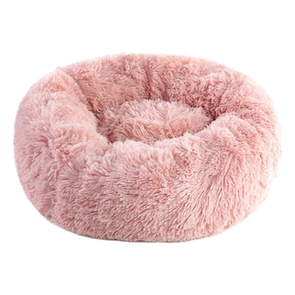 Cama Nube Antiestrés para Mascotas (Redonda de Felpa Ultrasuave)