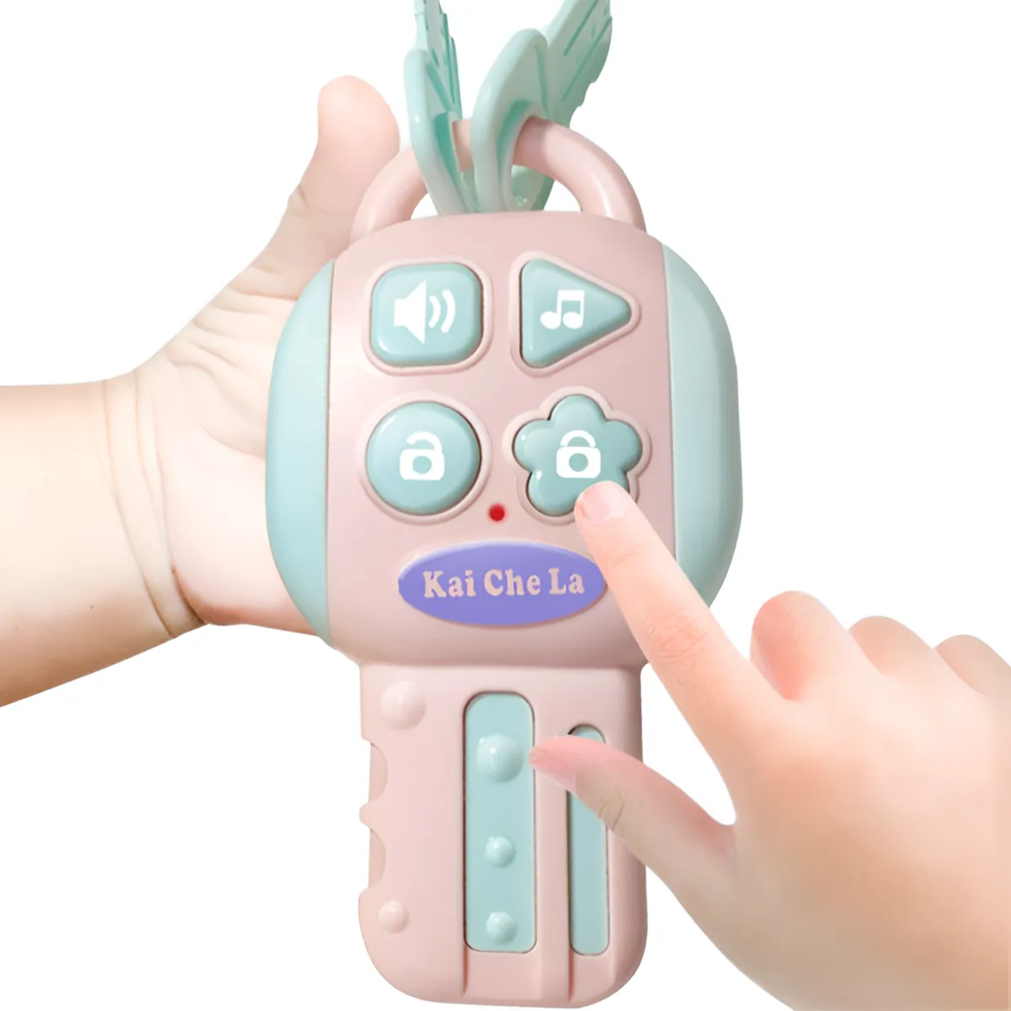 Llaves Musicales Interactivas para Bebé (Juguete Sensorial con Luces)