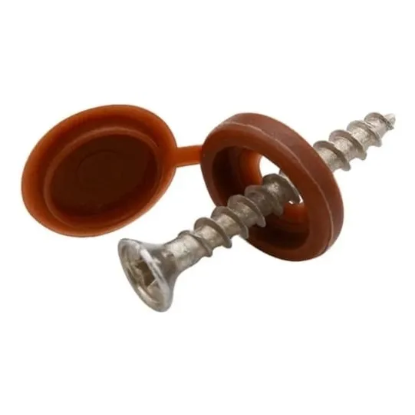 Pack x100 Tapas Cubre Tornillos de Plástico con Bisagra (5 mm)