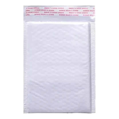 Pack x50 Sobres de Embalaje Courier con Burbujas y Adhesivo (18x23 cm) - Blanco