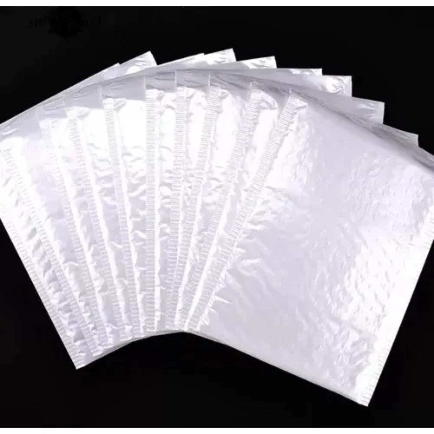 Pack x50 Sobres de Embalaje Courier con Burbujas y Adhesivo (18x23 cm) - Blanco