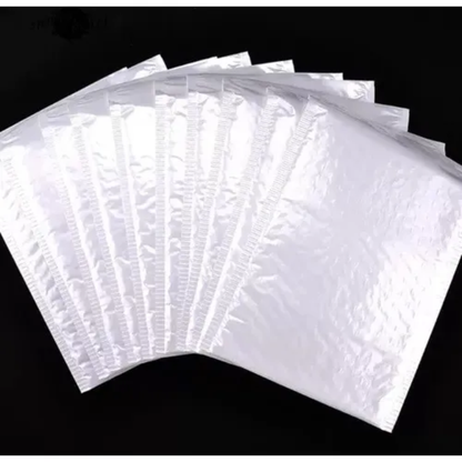 Pack x50 Sobres de Embalaje Courier con Burbujas y Adhesivo (18x23 cm) - Blanco