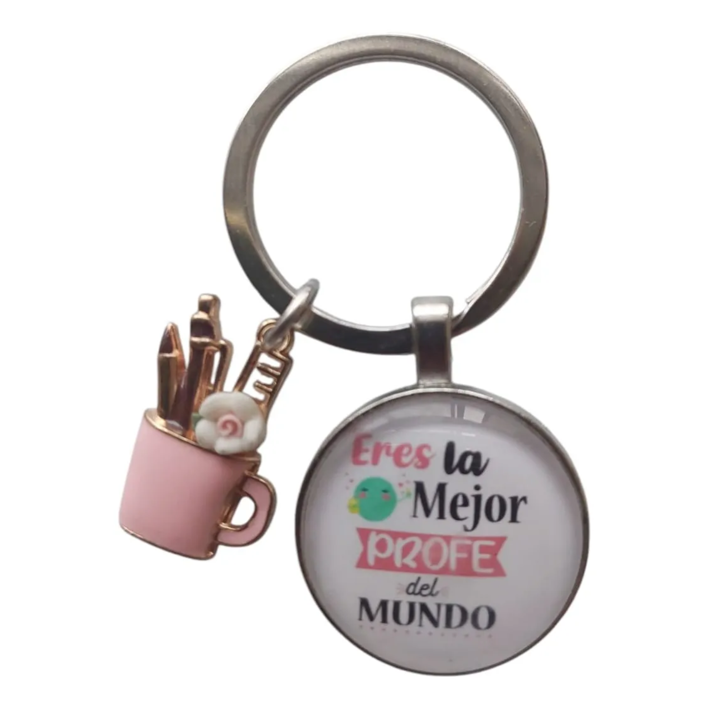 Llavero de Regalo "Mejor Profe / Tía / Tío" con Cajita Incluida