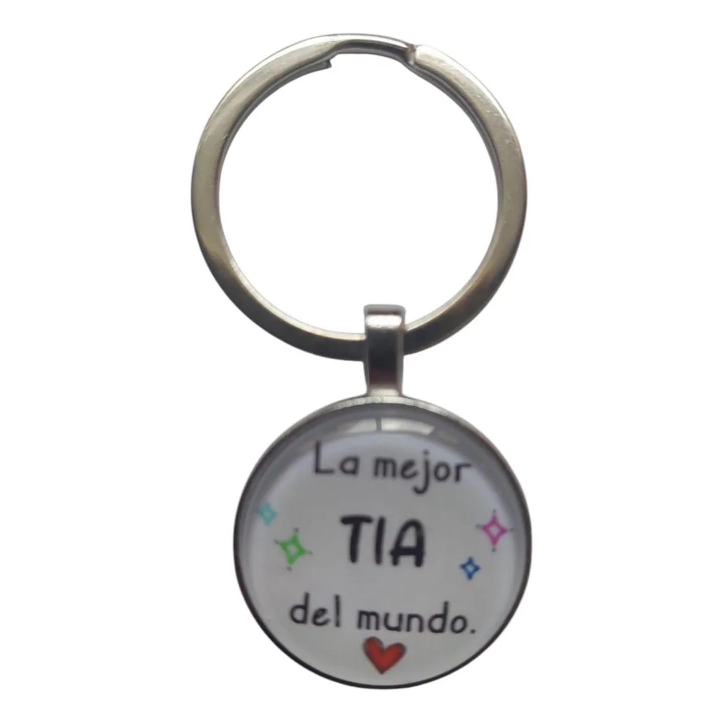 Llavero de Regalo "Mejor Profe / Tía / Tío" con Cajita Incluida