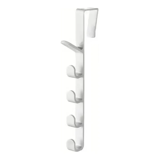 Pack x5 Percheros Organizadores para Puerta (5 Ganchos c/u)