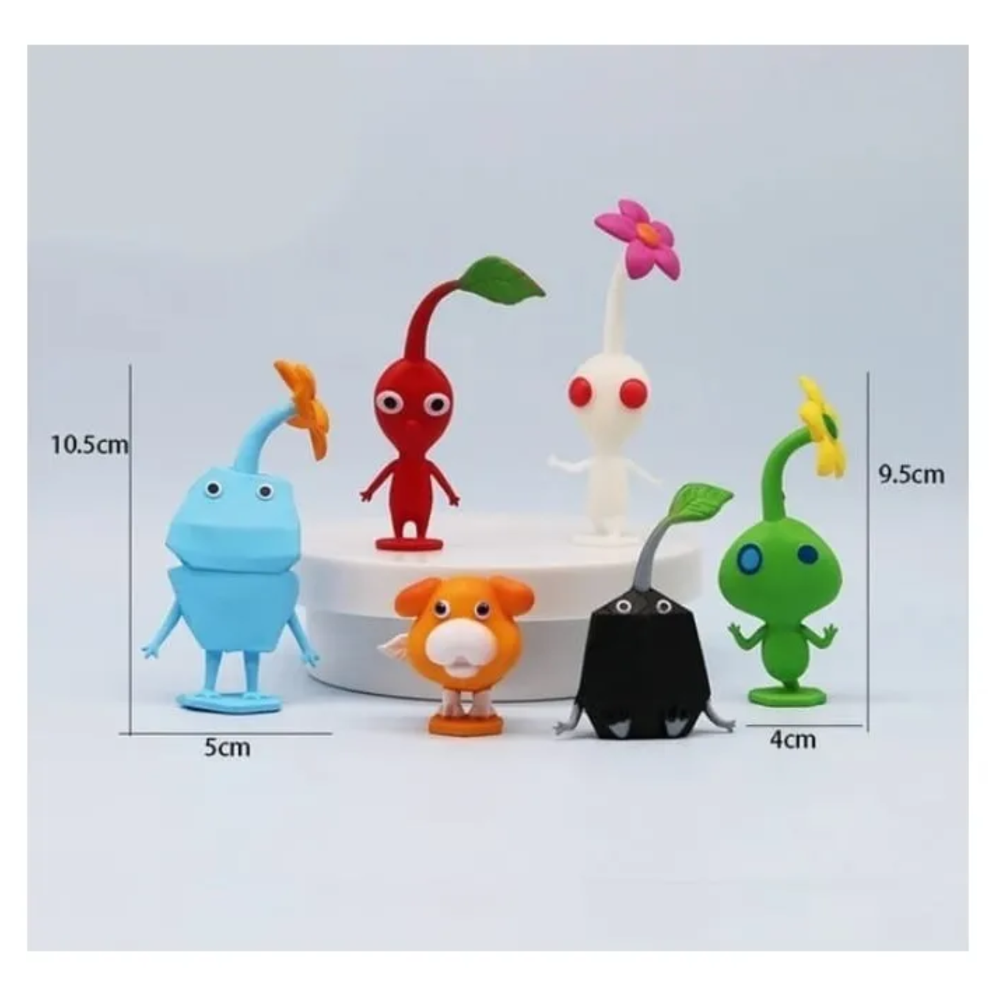 Set 12 Figuras Coleccionables en Miniatura (9 - 10 cm)