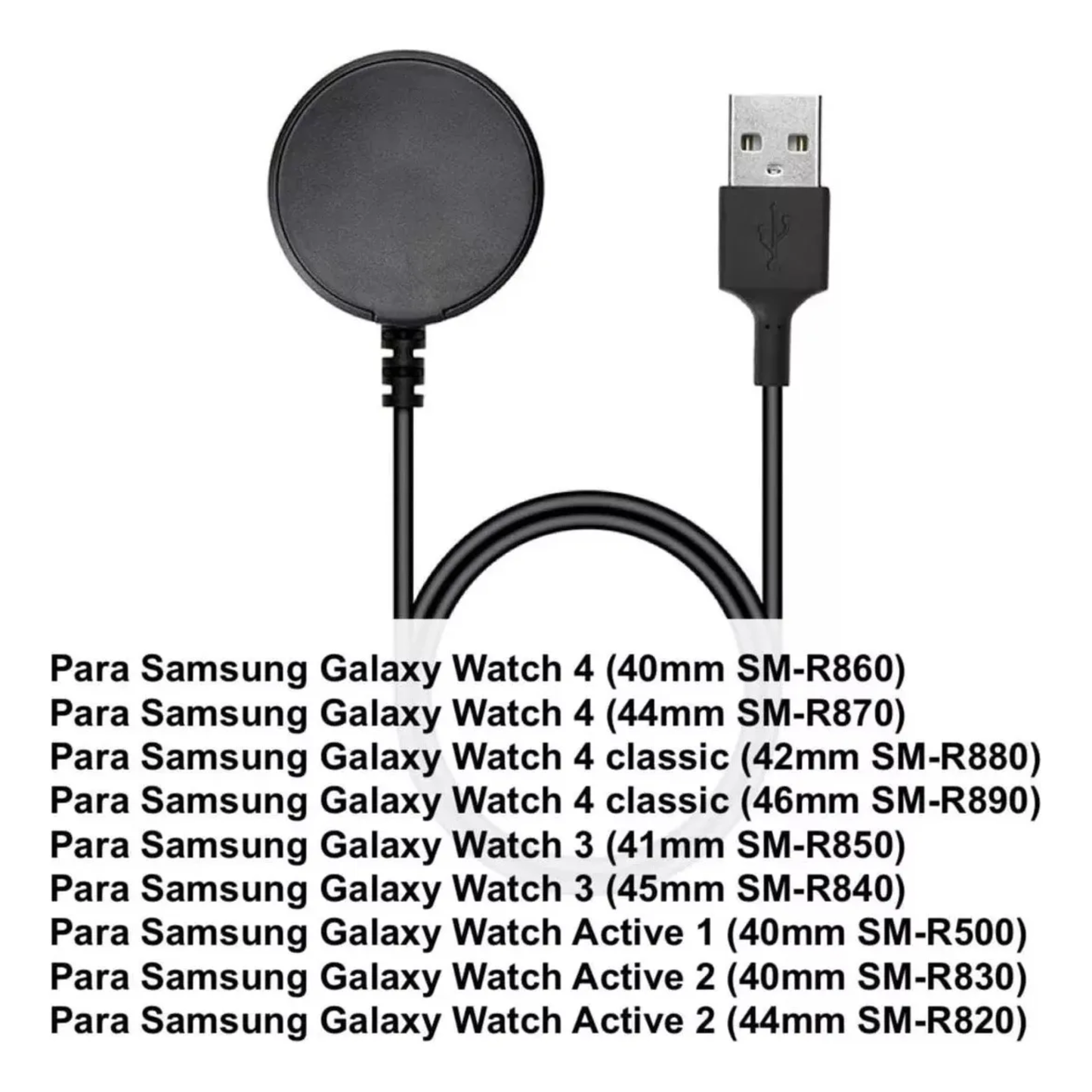 Cargador Magnético + Base de Soporte para Samsung Galaxy Watch