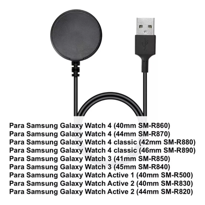 Cargador Magnético + Base de Soporte para Samsung Galaxy Watch