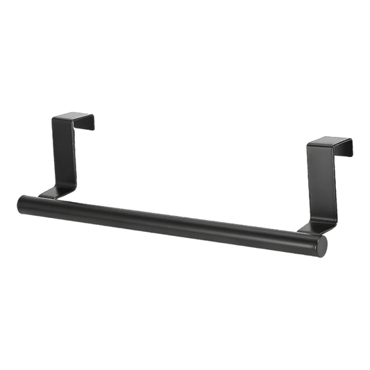 Toallero Colgante de Acero Inoxidable para Puerta de Mueble (Sin Perforaciones)