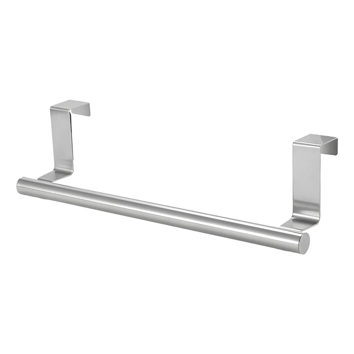 Toallero Colgante de Acero Inoxidable para Puerta de Mueble (Sin Perforaciones)