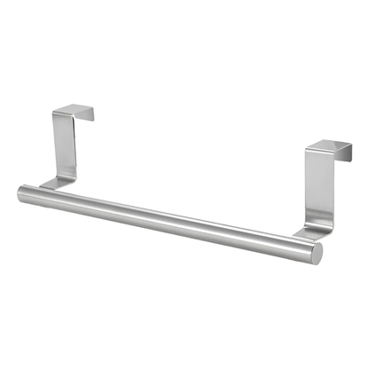 Toallero Colgante de Acero Inoxidable para Puerta de Mueble (Sin Perforaciones)