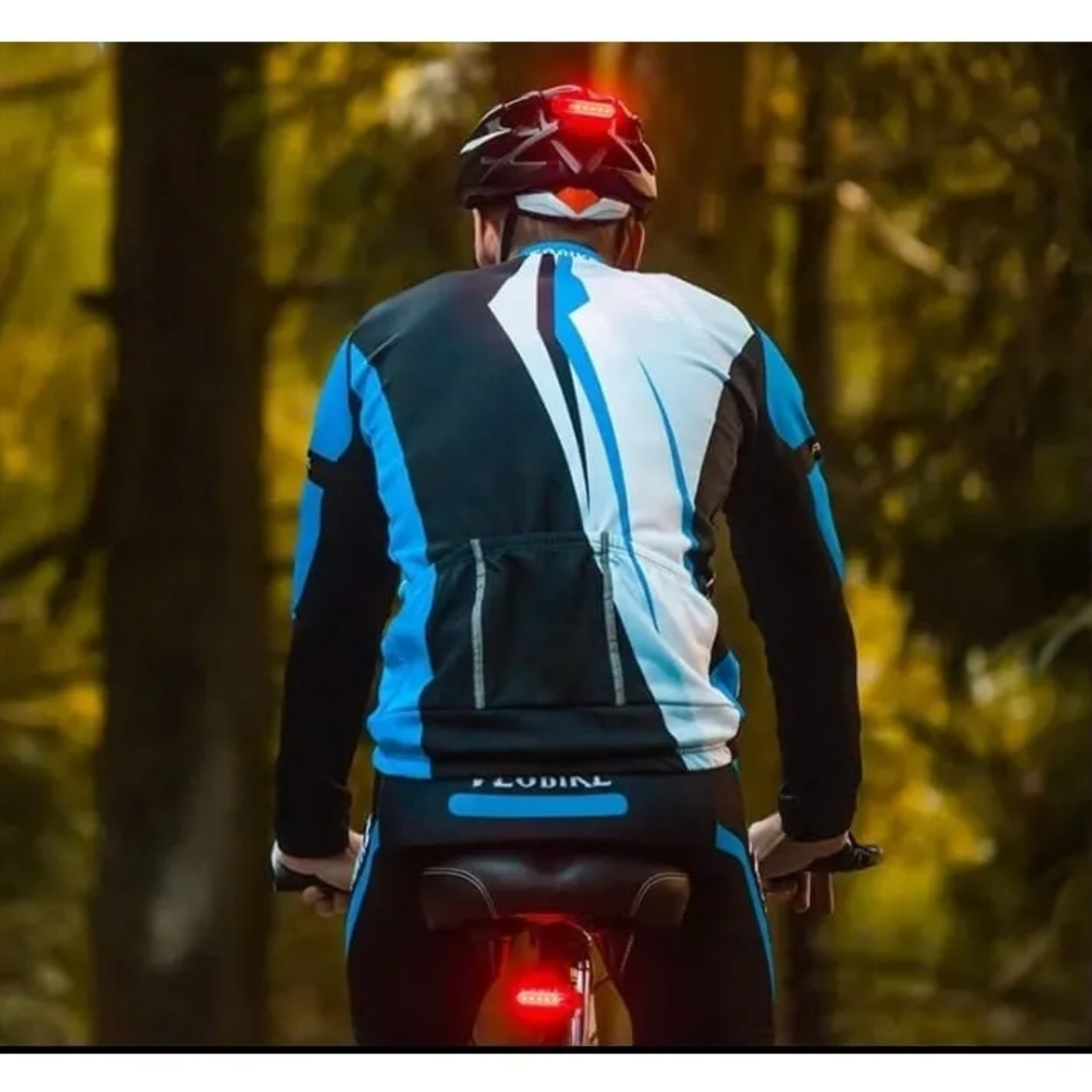 Pack x2 Luces Traseras LED para Bicicleta (Rojas, Recargables USB, IPX4)