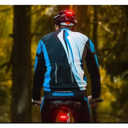 Pack x2 Luces Traseras LED para Bicicleta (Rojas, Recargables USB, IPX4)