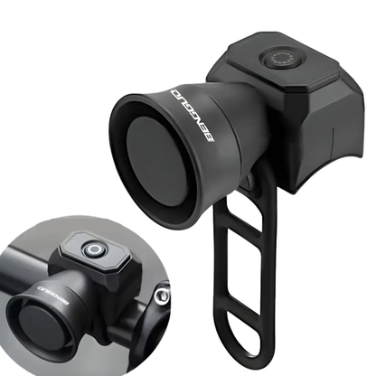 Mini Bocina Timbre Electrónico para Bicicleta y Scooter (120dB / Recargable USB-C)