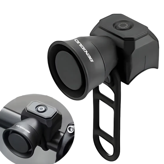 Mini Bocina Timbre Electrónico para Bicicleta y Scooter (120dB / Recargable USB-C)