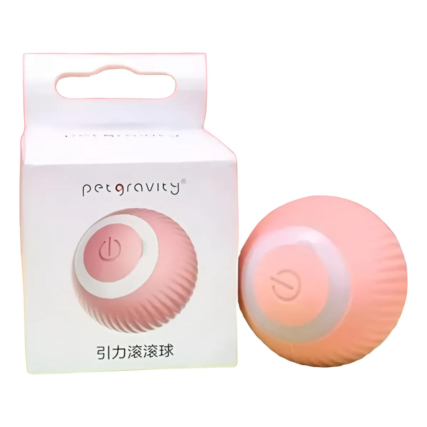 Pelota Inteligente Interactiva Pet Gravity para Gatos (Recargable USB-C)