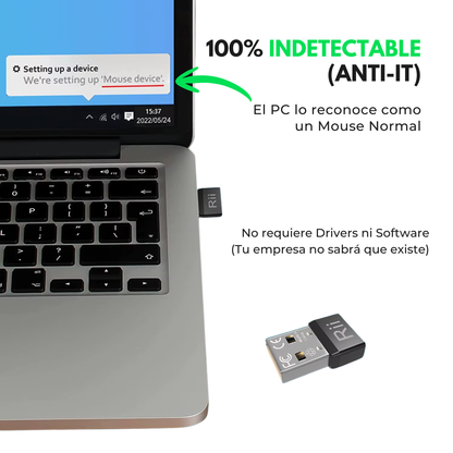 Mouse Mover USB Anti-Suspensión (Mantiene PC Activo)