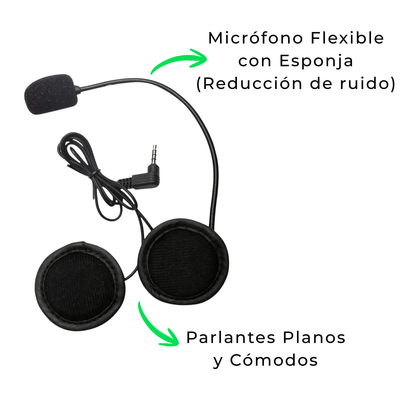 Auriculares Repuesto Para Intercomunicador V6 y V4