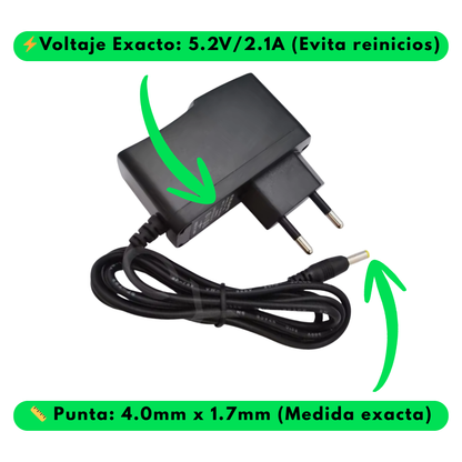 Adaptador Genérico compatible con Xiaomi Mi Box S 5.2V / 2.1A