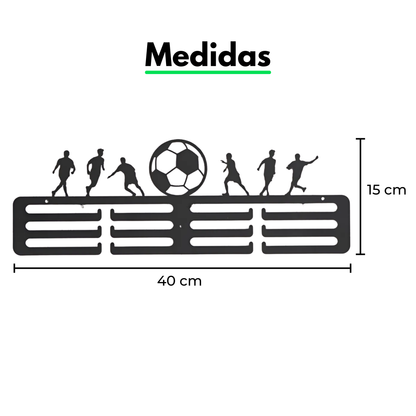 Medallero Deportivo Metálico de Pared