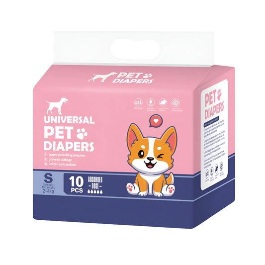 Pañales Desechables para Perros, Fisiológicos (Pack 10 Unidades)