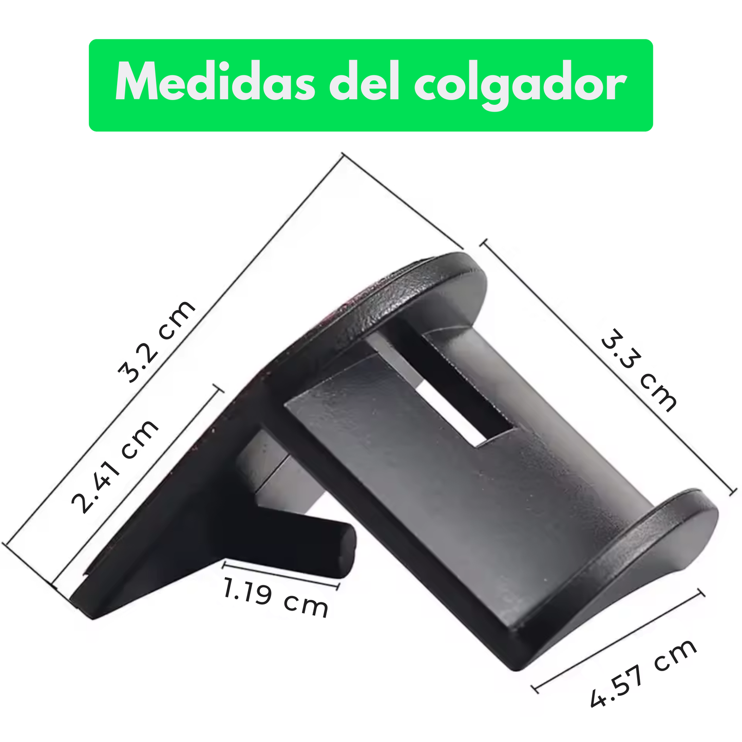 Pack 10 Soportes Invisibles para Gorros
